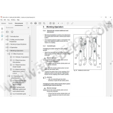 Terex Mini Excavator HR1.5 HR1.6 HR2.0 HR3.7 parts catalog