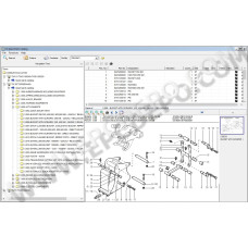 Terex Mobile Excavator TW70 TW85 TW110 spare parts catalog