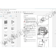 Terex Excavator HML22 HML23 HML31 HML32 HML42 parts catalog