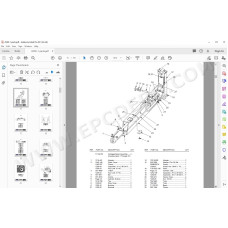 Terex Rough Terrain Crane RT200 RT200-1 spare parts manual
