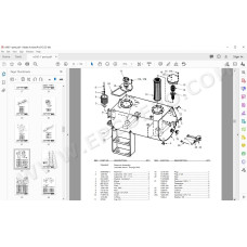 Terex Rough Terrain Crane RT300-1 spare parts manual
