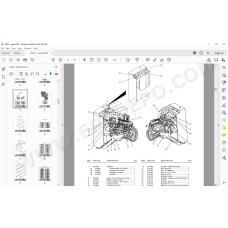Terex Rough Terrain Crane RT500-1 spare parts manual