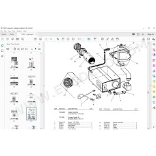 Terex Rough Terrain Crane T300-1 spare parts manual