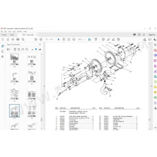 Terex Rough Terrain Crane T300-1 spare parts manual