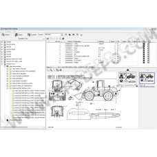 Terex Wheel Loader SKL823 SKL833 SKL843 SKL853 SKL873 parts catalog
