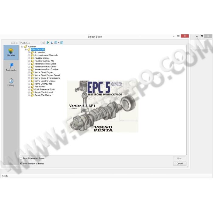 VOLVO PENTA EPC SPARE PARTS CATALOG 2021
