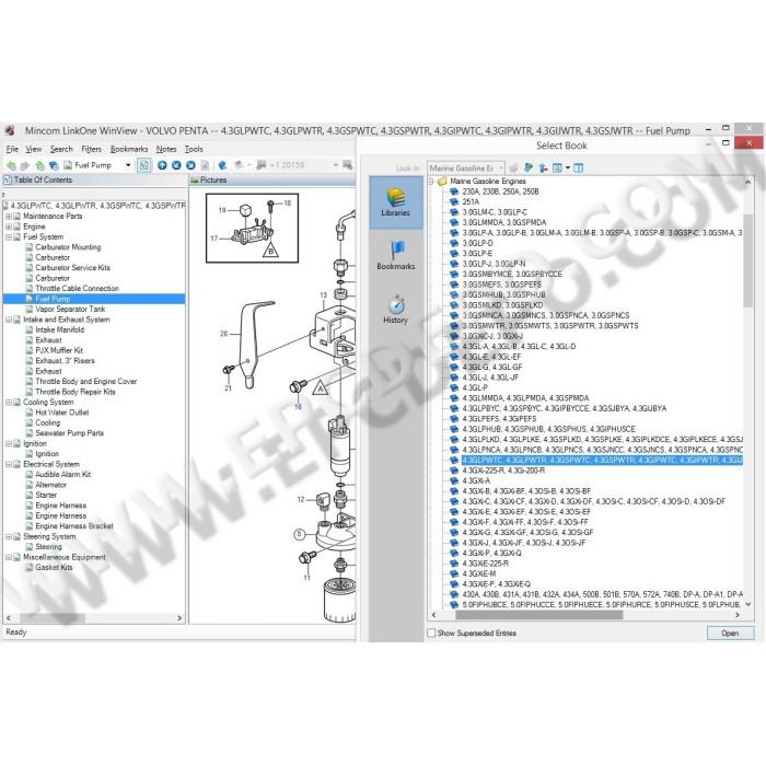 VOLVO PENTA EPC SPARE PARTS CATALOG 2021