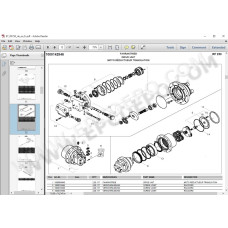 Wacker Neuson Paver UNITRAC RF250 EPC parts catalog
