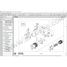 Wacker Neuson Skid Steer Loader EPC spare parts catalog