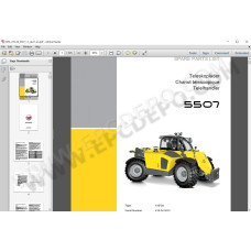 Wacker Neuson Telehandler / Loader EPC spare parts catalog