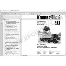 Wacker Neuson / Kramer Wheel Loader EPC parts catalog