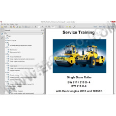 BOMAG ROLLERS SERVICE & REPAIR DOCUMENATION