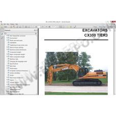 Case Crawler Excavator CX330 Tier 3 service manual