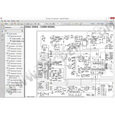 Doosan Dozer, Excavator, Wheel Loader electrical diagram / hydraulic schematic