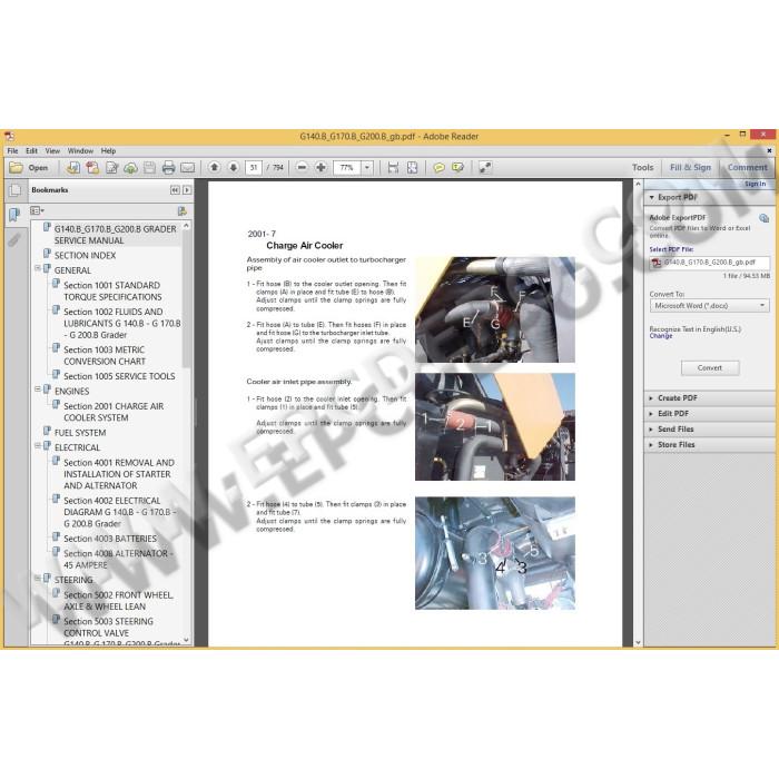 FIAT KOBELCO HEAVY LINE & ENGINES SERVICE MANUALS