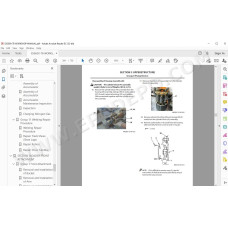 Hitachi Excavator EX3600-7B workshop service manual