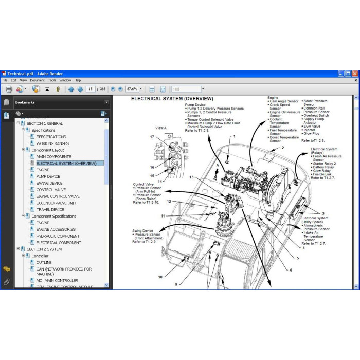 Hitachi Excavator Zaxis ZX330-3 ZX330LC-3 ZX350H-3 ZX350LCH-3 ZX350LCK-3 ZX350LC-3 ZX350LCN-3 service manual
