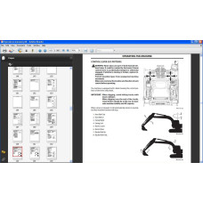 Hitachi Excavator Zaxis ZX650LC-3 ZX670LCH-3 parts manual + workshop service manual