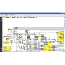 Hitachi Excavator Zaxis ZX850-3 ZX850LC-3 ZX870H-3 ZX870LCH-3 service manual