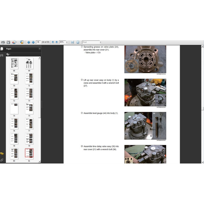 Hyundai Crawler Excavator R210LC-9 service manual