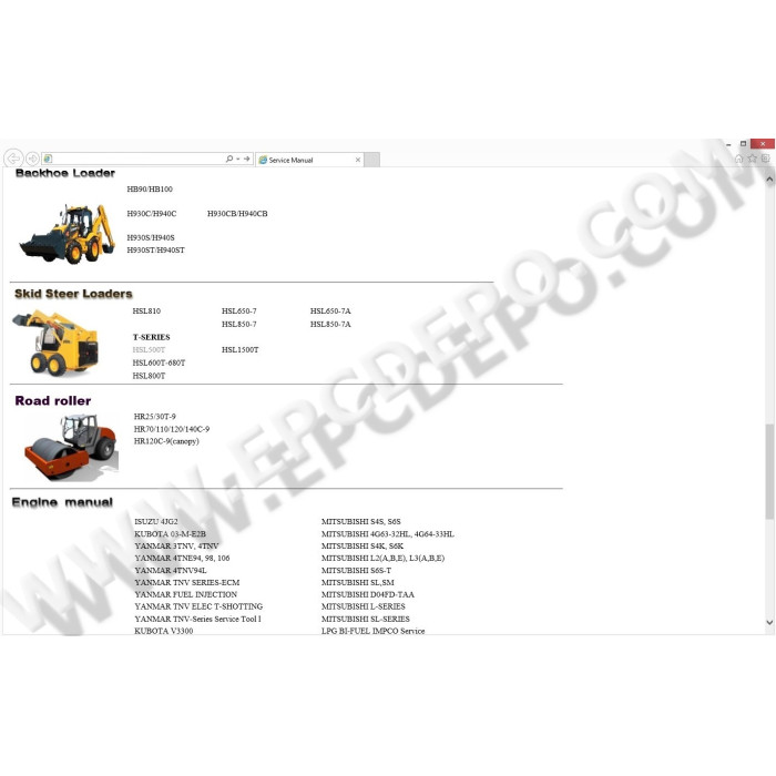 HYUNDAI CONSTRUCTION CE SERVICE & REPAIR 2015
