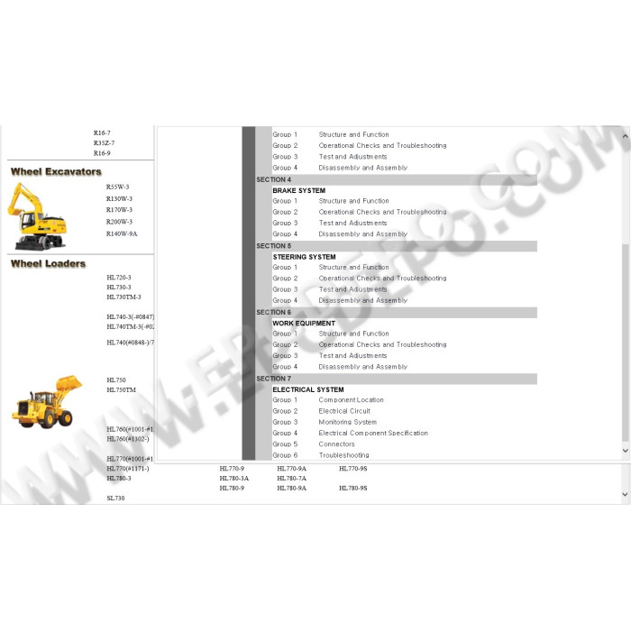 HYUNDAI CONSTRUCTION CE SERVICE & REPAIR 2015