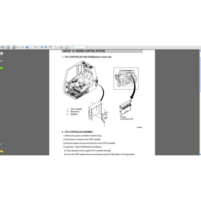 Hyundai Crawler Excavator R500LC-7A service manual