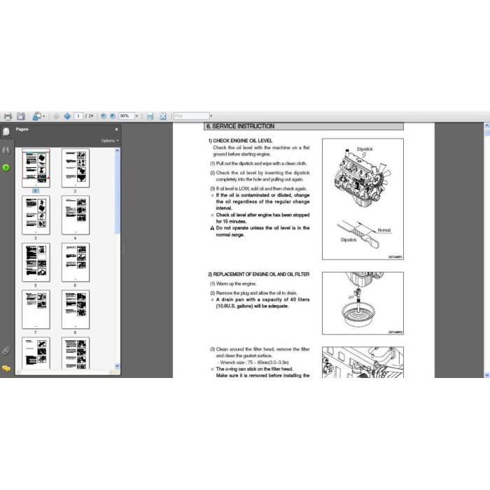 Hyundai Crawler Excavator R320LC-7A service manual
