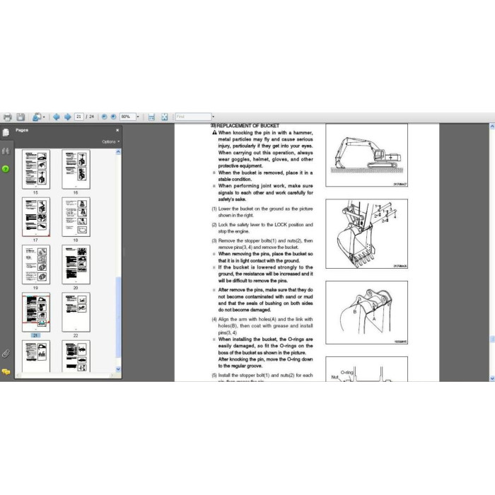 Hyundai Crawler Excavator R320LC-7A service manual