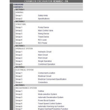 Hyundai Crawler Excavator R360LC-7A service manual