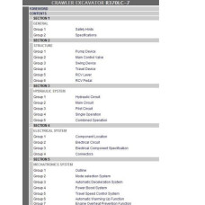 Hyundai Crawler Excavator R370LC-7 service manual