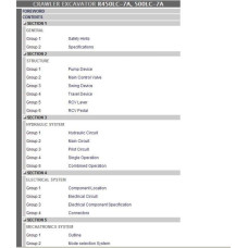 Hyundai Crawler Excavator R450LC-7A service manual