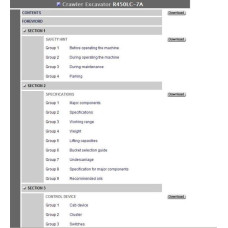 Hyundai Crawler Excavator R450LC-7A service manual