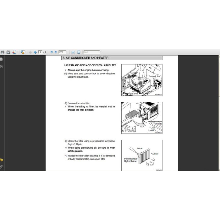 Hyundai Crawler Excavator R450LC-7A service manual