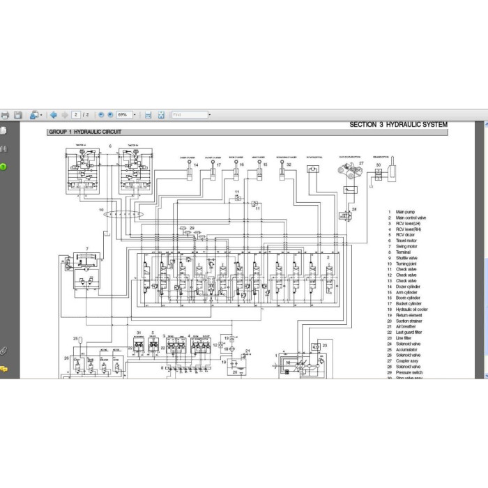 Hyundai Crawler Excavator R55-7 R55-7A service manual