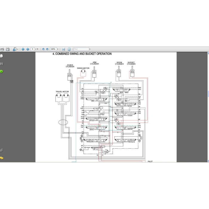 Hyundai Crawler Excavator R80-7 R80-7A service manual
