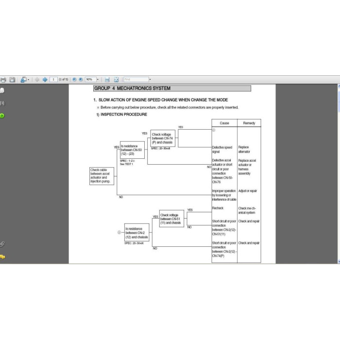 Hyundai Crawler Excavator R80-7 R80-7A service manual