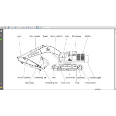 Hyundai Crawler Excavator R800LC-7A service manual