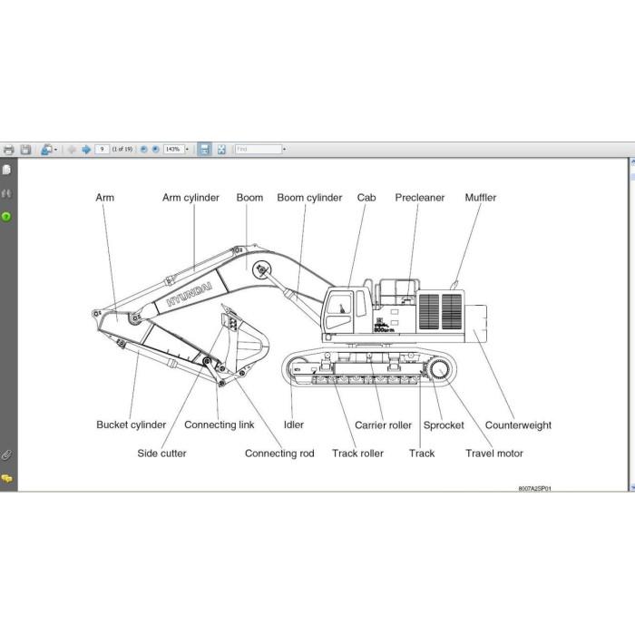 Hyundai Crawler Excavator R800LC-7A service manual