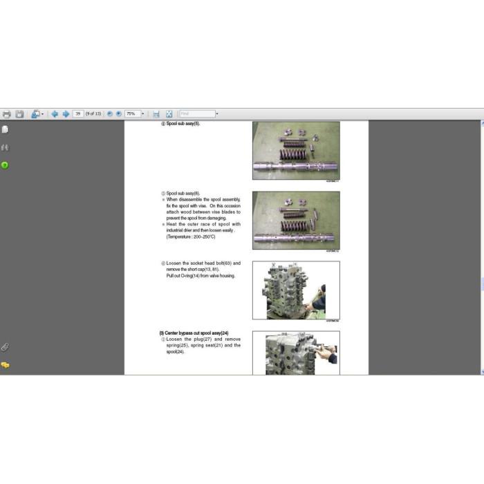 Hyundai Crawler Excavator R800LC-7A service manual