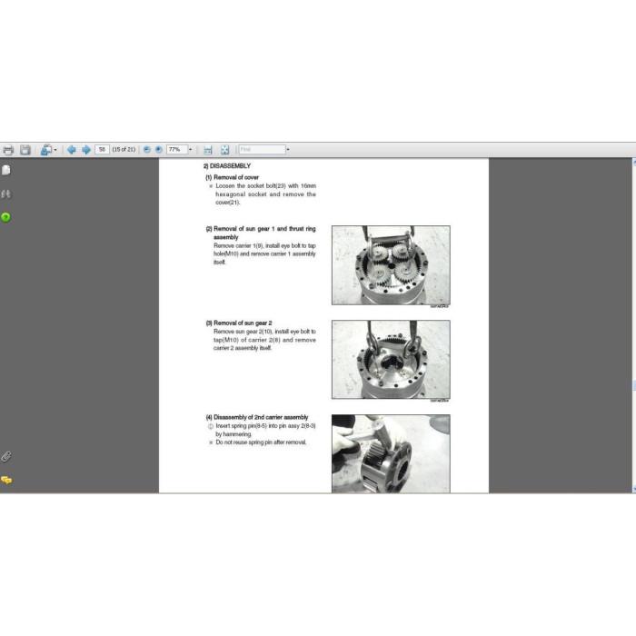 Hyundai Crawler Excavator R800LC-7A service manual