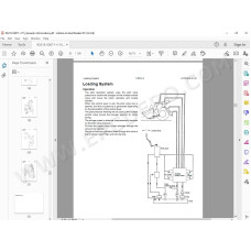 Kawasaki Wheel Loader 115Z4-2 parts + service manual