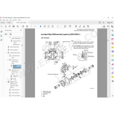 Kawasaki Wheel Loader 115Z5-2 parts + service manual