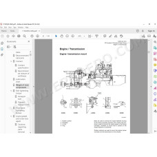 Kawasaki Wheel Loader 115Z5 parts + service manual