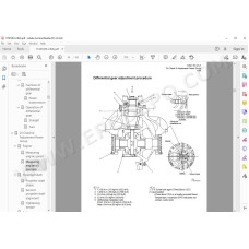 Kawasaki Wheel Loader 115Z5 parts + service manual