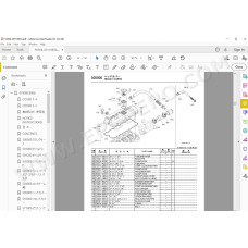 Kawasaki Wheel Loader 45Z5-2 parts + service manual