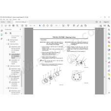 Kawasaki Wheel Loader 45Z5-2 parts + service manual