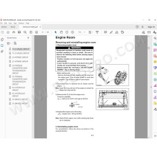 Kawasaki Wheel Loader 50Z5 parts + service manual