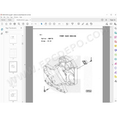 Kawasaki Wheel Loader 50Z5 parts + service manual