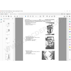 Kawasaki Wheel Loader 60Z4 parts + service manual